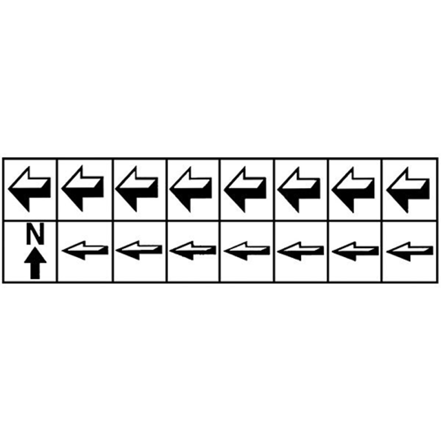 Lightning Powder 1005966 Adhesive Arrows Booklet