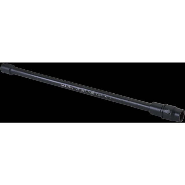 Williams JHWISSXTM324 Socket Extensions; Tool Type: Tension Socket Flextensions ; Extension Type: Non-Impact ; Drive Size: 1/2in (Inch); Finish: Black Industrial ; Overall Length (Decimal Inch): 3.0200 ; Material: Steel