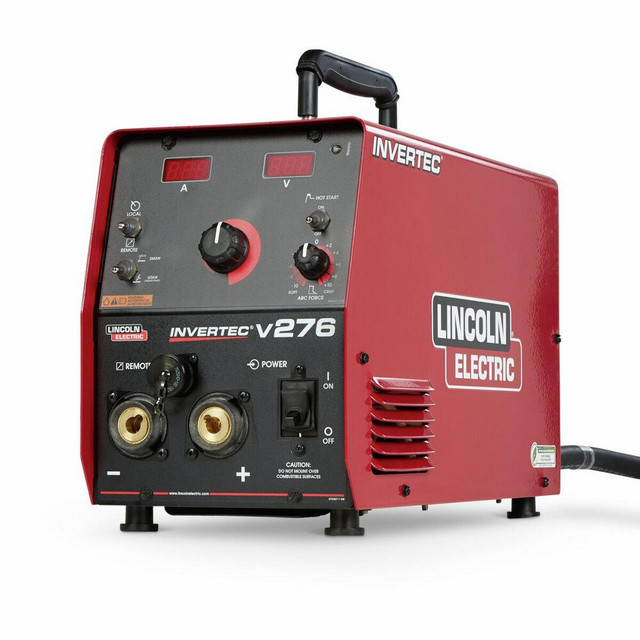 Lincoln Electric K4868-1 Multi-Process Welders; Welding Processes: Stick ; Input Amperage: 275 ; Wire Size Range: 10-6