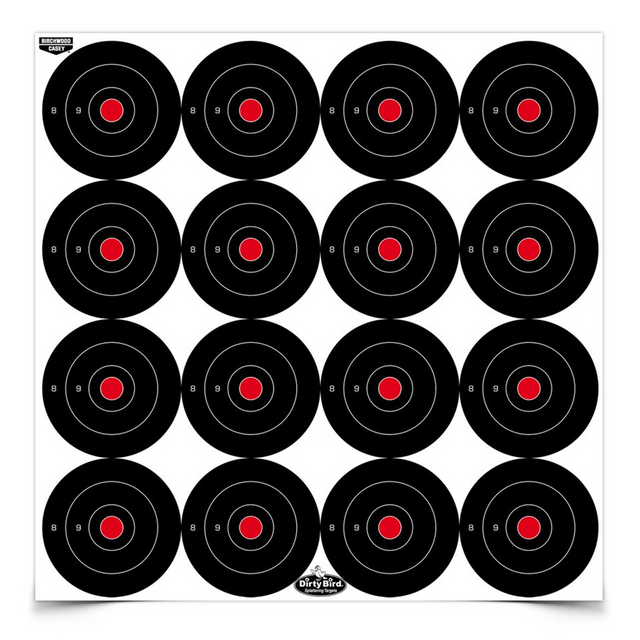 Birchwood Casey BC-35309 Dirty Bird 3 Inch Bull's-Eye Target