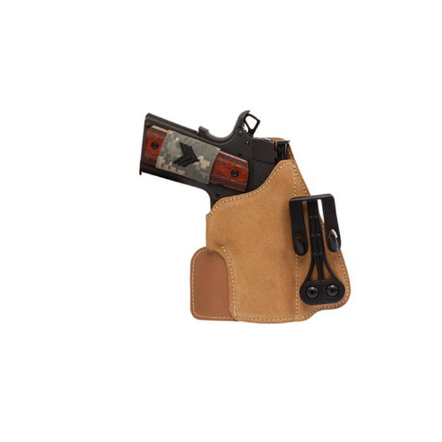 BLACKHAWK! 421605BN-L Leather Tuckable Holster