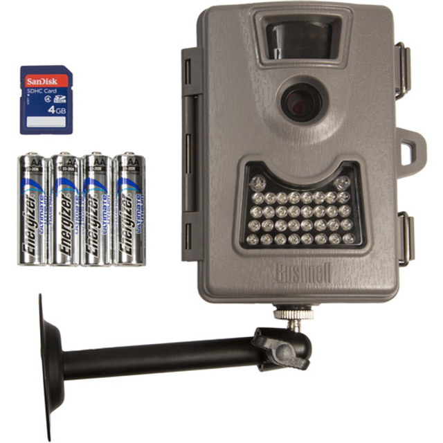 Bushnell 119522CL 6Mp Cordless Surveillance Cam Grey Case