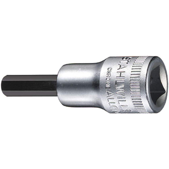 Stahlwille 02050007 Hand Hex & Torx Bit Sockets; Socket Type: Metric Hex Bit Socket ; Hex Size (mm): 7.000 ; Bit Length: 20mm ; Insulated: No ; Tether Style: Not Tether Capable ; Material: Chrome Alloy Steel