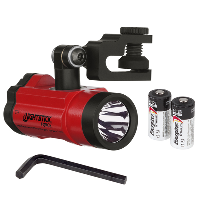 Nightstick XPP-5465R Forge Helmet-Mounted Multi-Functional Flashlight - Red
