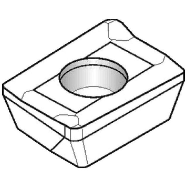 Widia 3859299 Milling Insert: BDGT11T302FRAL, THR-S, Carbide