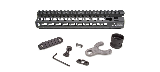 Bravo Company USA BCM-KMR-A9-556-BLK BCM KMR ALPHA (KeyMod Free Float Handguard)