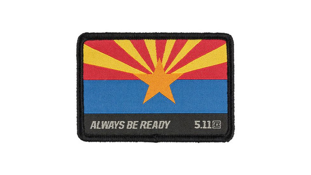 5.11 Tactical 81200-999-1 SZ Arizona Flag Patch 5.11 Tactical 81200-999-1 SZ Arizona Flag Patch