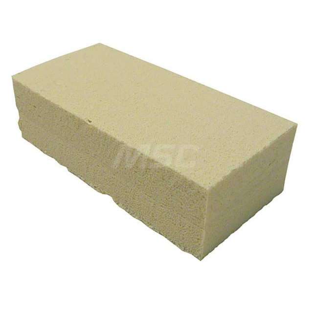 Unger SP060 Sponges & Scouring Pads; Pad Type: Eraser ; Scour Type: Heavy-Duty ; Material: Rubber ; Thickness (Inch): 1-1/2 ; Color: Tan ; Width (Inch): 3