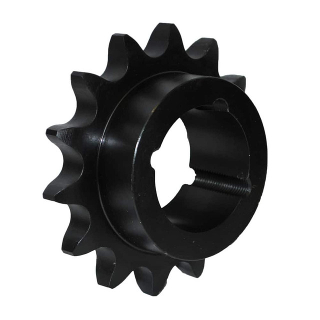 U.S. Tsubaki 50BTL24 Taper Lock Sprocket: 24 Teeth, 5/8" Pitch, 2-1/8" Bore Dia, 3.625" Hub Dia