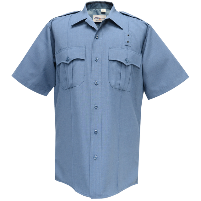 Flying Cross 55R84 26 17.0 N/A Justice Short Sleeve Shirt w/ Convertible Sport Collar