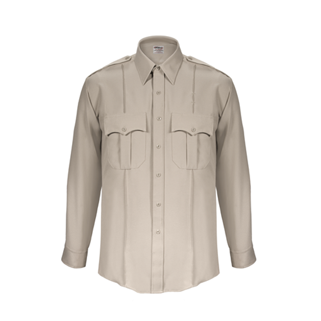 Elbeco Z312N-18-33 TexTrop 2 LS Shirt - Zippered