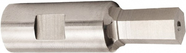 Hassay-Savage 662045-M Rotary Broaches; Broaches Type: Hexagon Broaches ; Broach Size: 4.50mm ; Tool Material: Hardened Proprietary Alloy ; Coated: Uncoated ; Broach Body Width: 0.1790in ; Shank Size: 0.3150