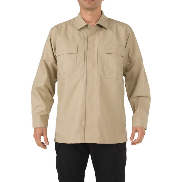 5.11 Tactical 72002ABR-162-M-S Ripstop Tdu L/S Shirt