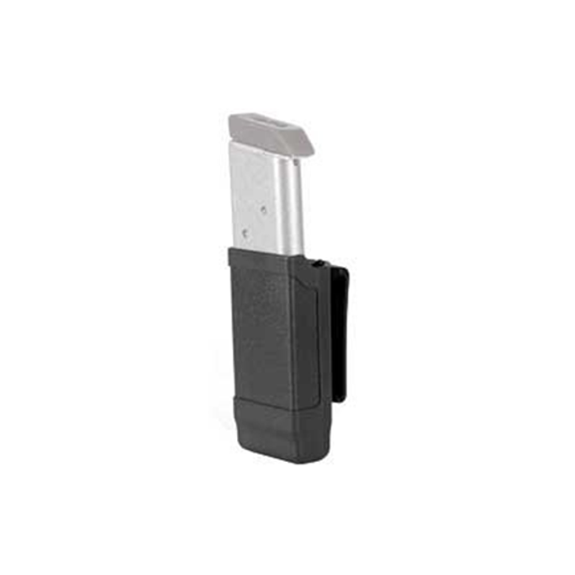 BLACKHAWK! 410500PBK Sngl Mag Case-Sngl Row-Mt Fnsh 9 mm/ 10mm/.40 Cal/ .45 Cal