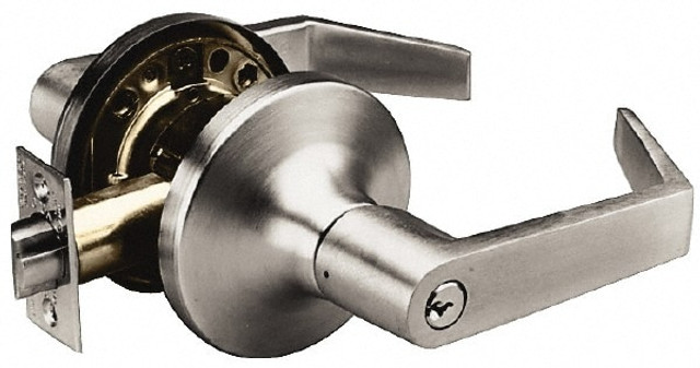 Yale AU5401LN-10B Passage Lever Lockset for 1-3/4 to 2-1/4" Thick Doors