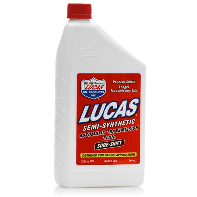 Lucas Oil 10052-6 Semi-Synthetic Automatic Transmission Fluid