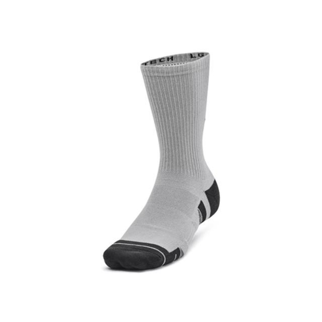 Under Armour 1379512011MD Unisex UA Performance Tech 3-Pack Crew Socks