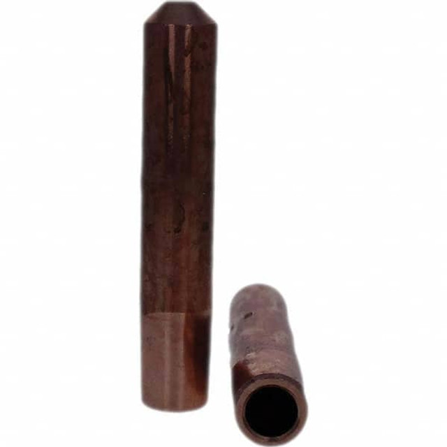 Tuffaloy 140-2413 Spot Welder Tips; Tip Type: Straight Tip E Nose (Truncated) ; Material: RWMA Class 2 - C18200