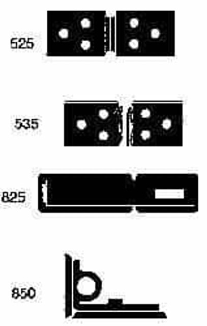 American Lock A800LHC 8-1/2" Long x 4-1/2" Wide, Lock Hasp