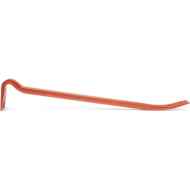 Crescent PB30 Pry Bars; Prybar Type: Steel Wrecking ; End Angle: Gooseneck ; End Style: Claw; Wedge ; Material: Steel ; Bar Shape: Round ; Overall Length (Inch): 30