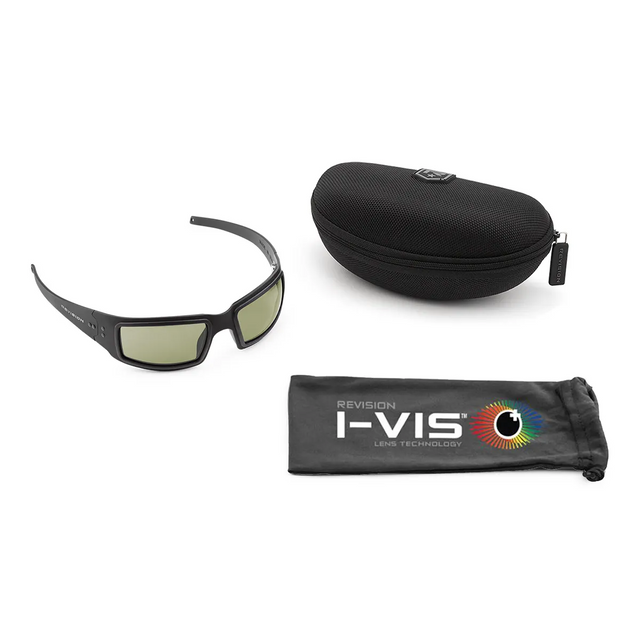Revision Military 4-0756-9001 REVISION SPEED DEMON SUNGLASSES - BASIC KITS/Cano/Black