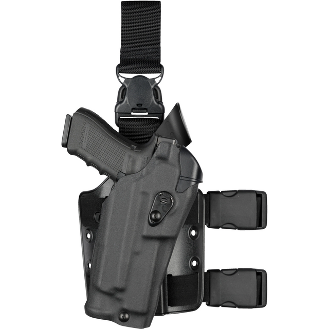 Safariland 1209443 Model 6355RDS ALS Tactical Holster with Quick-Release Leg Strap for Smith & Wesson M&P 9 C.O.R.E. w/ Light