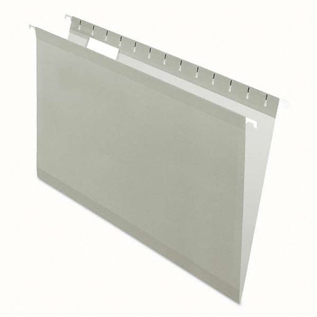 Pendaflex PFX415315GRA Hanging File Folder: Letter, Gray, 25/Pack