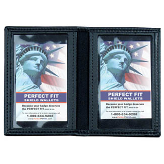 Perfect Fit 508 Dress Leather Double ID Case - 3.50''x5.00'' Perfect Fit 508 Dress Leather Double ID Case - 3.50''x5.00''