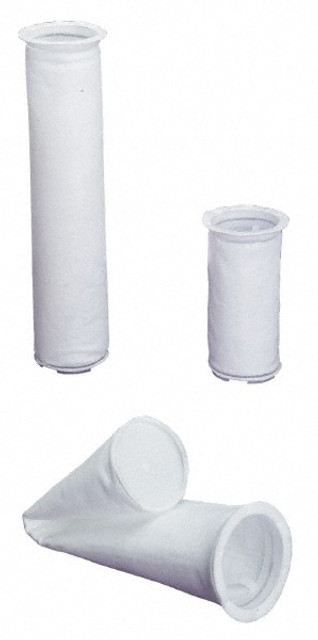 Pentair KEM400K2S Bag Filters; Bag Type: High-Efficiency ; Bag Size (#): 2 ; Micron Rating: 400 ; Maximum Flow Rate: 55GPM ; Diameter (Inch, Fraction): 7-1/16 ; Body Material: Polyester