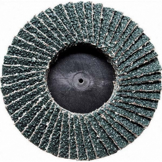 WALTER Surface Technologies 09A308 Flap Disc: 80 Grit, Zirconia Alumina, Type 27