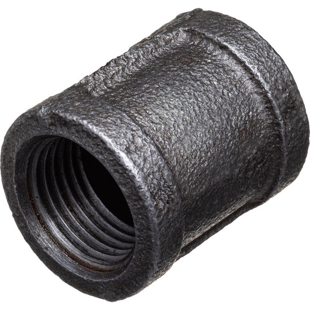 USA Industrials ZUSA-PF-15848 Black Pipe Fittings; Fitting Type: Coupling ; Fitting Size: 2" ; End Connections: NPT ; Material: Malleable Iron ; Classification: 150 ; Fitting Shape: Straight