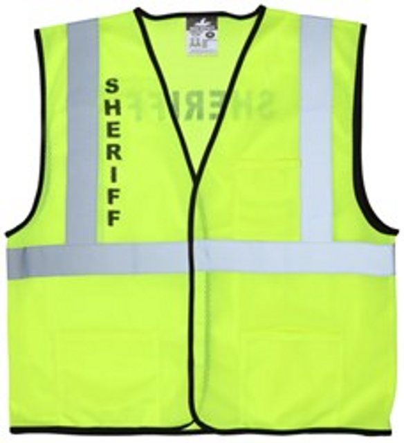 MCR Safety VCL2MLSHFM Hi Vis Reflective Lime Safety Vest MCR Safety VCL2MLSHFM Hi Vis Reflective Lime Safety Vest