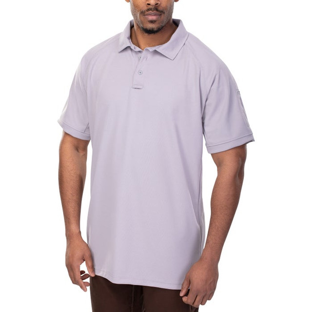 Vertx VTX4000PLTGMEDIUM Vertx Coldblack Men's Short Sleeve Polo