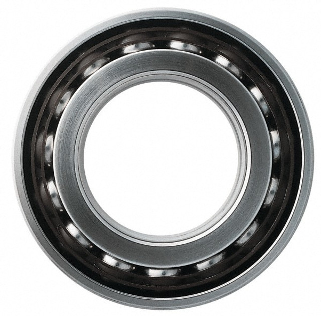 SKF 3311 A-2RS1/C3 Angular Contact Ball Bearing: 55 mm Bore Dia, 120 mm OD, 49.2 mm OAW, Without Flange