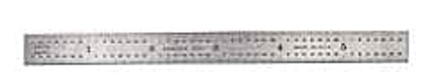 PEC Tools 501-018 Steel Rule: 18" OAL, 5R Graduation, Flexible, 3/4" OAW