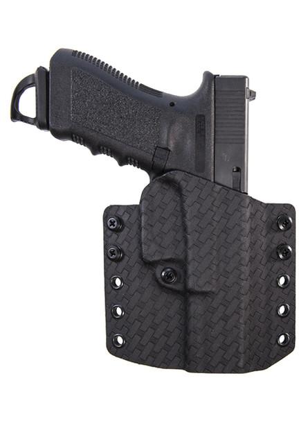 Comp-Tac C847SS183R00N Basket Weave Warrior OWB Kydex Holster