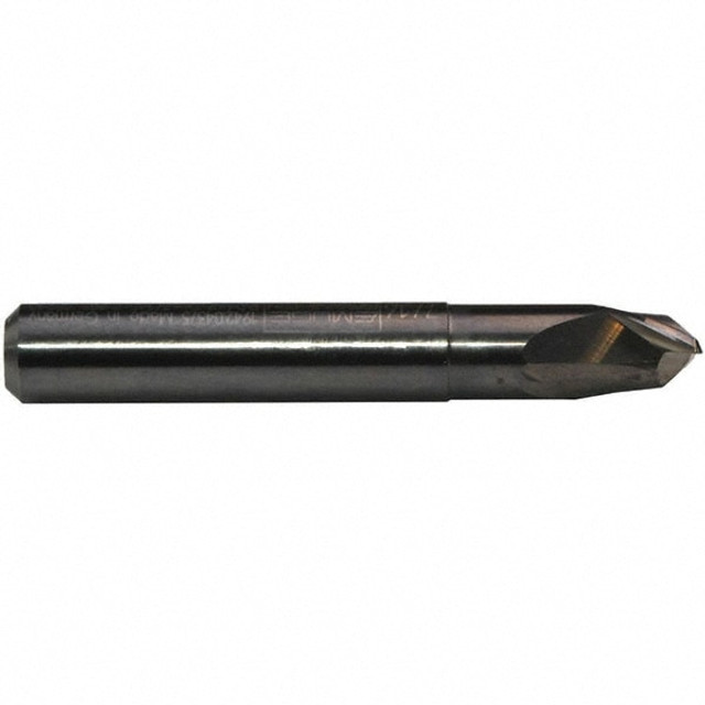 Emuge 1942.005 Corner Radius End Mill: 5 mm Dia, 5 mm LOC, 0.5 mm Radius, 2 Flutes, Solid Carbide