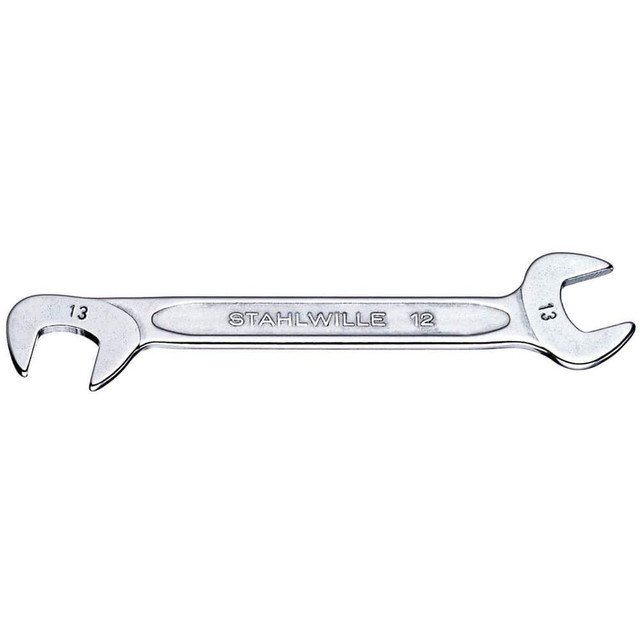 Stahlwille 40463232 Open End Wrenches; Wrench Type: Extra Thin Wrench; Open End ; Head Type: Straight ; Wrench Size: 1/2" ; Number Of Points: 0 ; Material: Alloy Steel ; Finish: Chrome-Plated