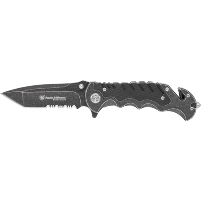 Smith & Wesson SWBG10S Border Guard Liner Lock Folding Knife Smith & Wesson SWBG10S Border Guard Liner Lock Folding Knife