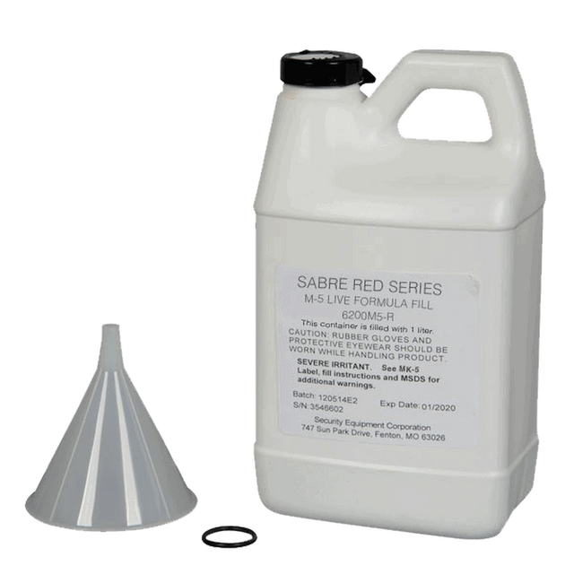 Sabre 6200M5-R Sabre Red 1.33% MC 1 Liter Refill (M-5)