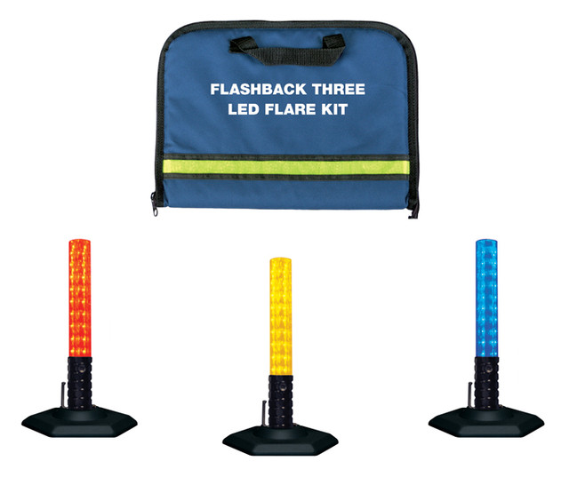 EMI - Emergency Medical 3085 Flashback Three LED Flare Kit