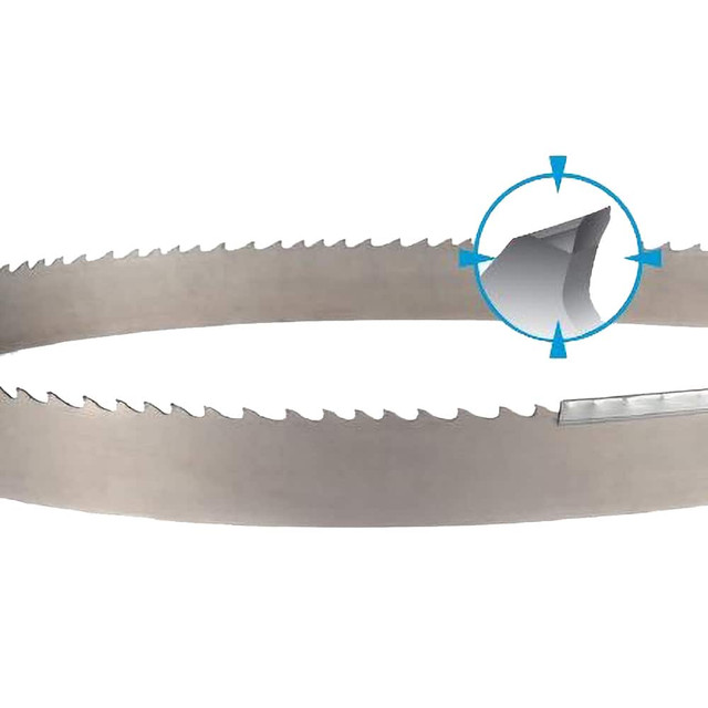 DoALL 332-571260.000 Welded Band Saw Blades; Blade Length (Feet): 21' 8 ; Blade Width (Inch): 2 ; Teeth Per Inch: 0.07-1 ; Blade Material: Bi-Metal ; Tooth Material: Carbide-Tipped ; Tooth Set: Raker