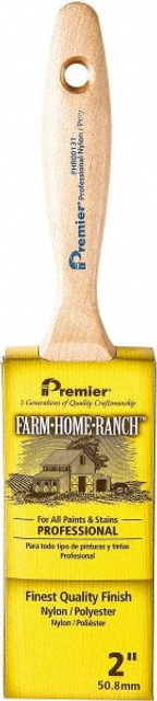 Premier Paint Roller FHR00131 Paint Brush: 2" Nylon, Synthetic Bristle