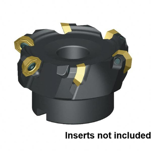 Kennametal 5358931 63mm Cut Diam, 22mm Arbor Hole Diam, 3.5mm Max Depth, Indexable Square-Shoulder Face Mill