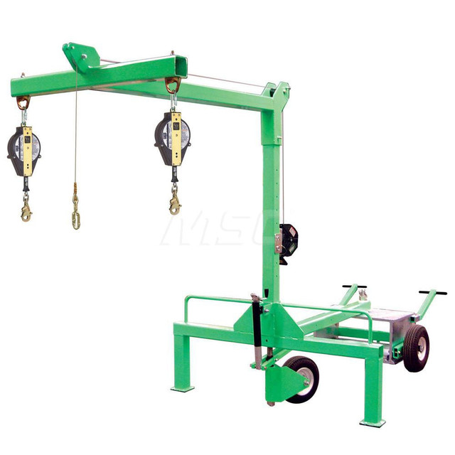 DBI-SALA 7100227987 Anchors, Grips & Straps; Load Capacity: 310lb; 141kg ; Material: Steel ; Anchor Point Connection Type: Auto Locking ; Tensile Strength: 5000lb ; Standards: OSHA ; UNSPSC Code: 46182300