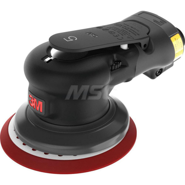 3M 7100258652 Air Orbital Sander: Round, 6" Pad