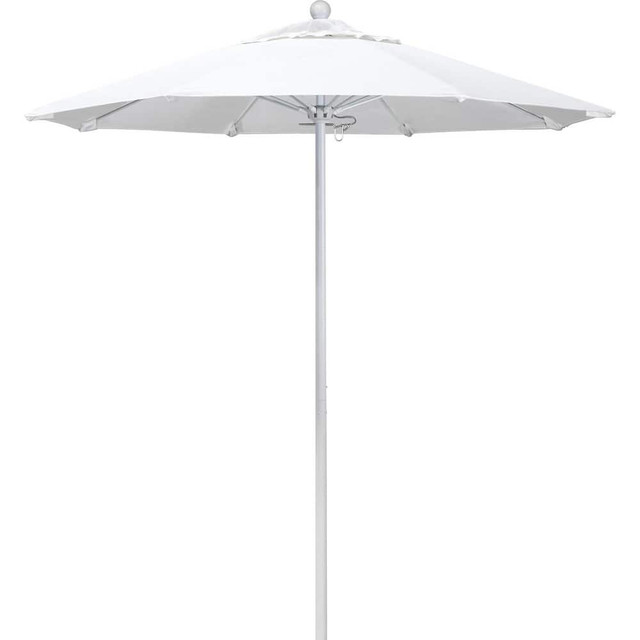 California Umbrella 194061620595 Patio Umbrellas; Fabric Color: Natural ; Base Included: No ; Fade Resistant: Yes ; Diameter (Feet): 7.5 ; Canopy Fabric: Pacifica