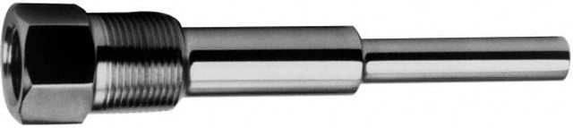 Alloy Engineering 1-260S-U10.5-30 12 Inch Overall Length, 1 Inch Thread, 304 Stainless Steel Standard Thermowell