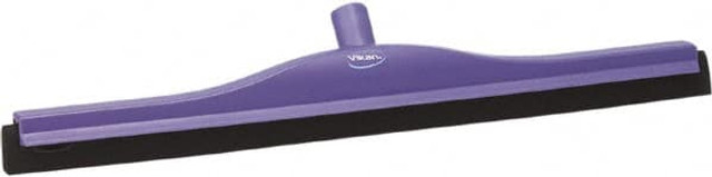 Vikan 77548 Squeegee: 24" Blade Width, Foam Rubber Blade, Threaded Handle Connection