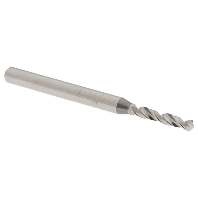 Accupro A-6120200R Micro Drill Bit: 2 mm Dia, 120 ° Point, Solid Carbide